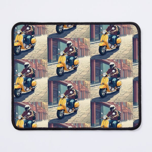 Item preview, SCOOTER MOTORCYCLE designed and sold by AmazingBackDrop.