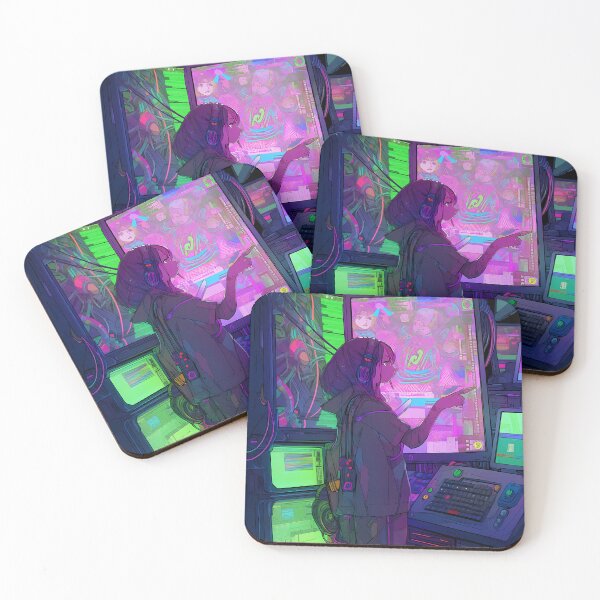Item preview, Cyberpunk computer room- Futuristic  designed and sold by octoboobs.