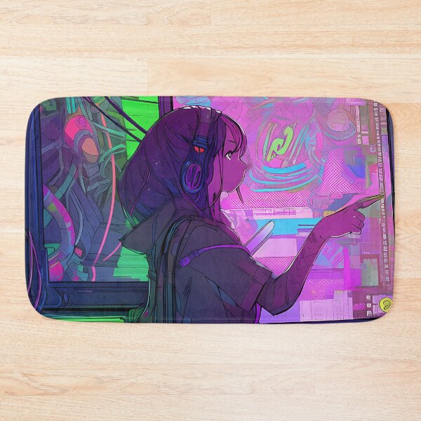 Item preview, Cyberpunk computer room- Futuristic  designed and sold by octoboobs.