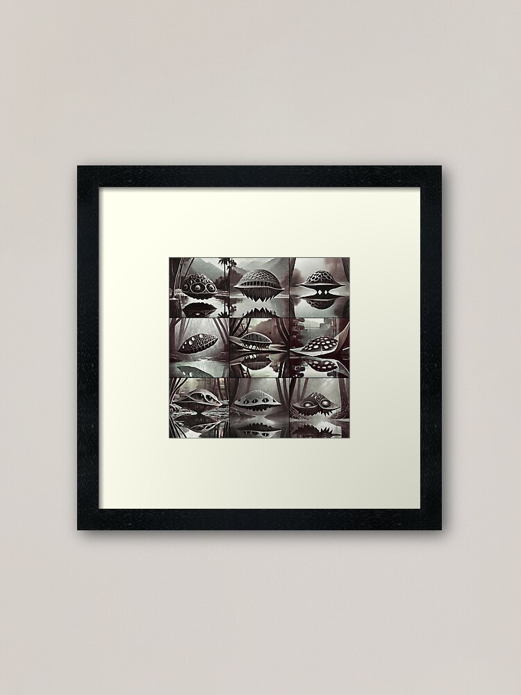 Thumbnail 1 of 7, Framed Art Print, REBIRTH-K-000 designed and sold by philjarry.