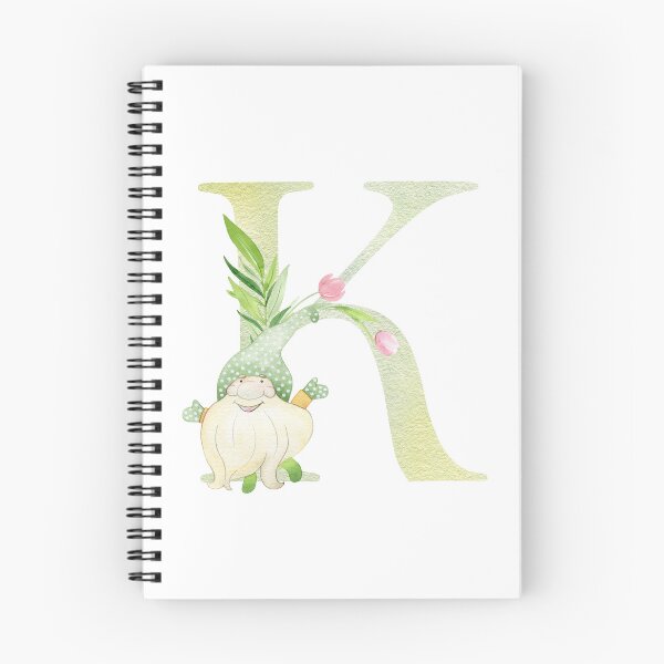 Item preview, Watercolor Spring letter K designed and sold by tapilipa.