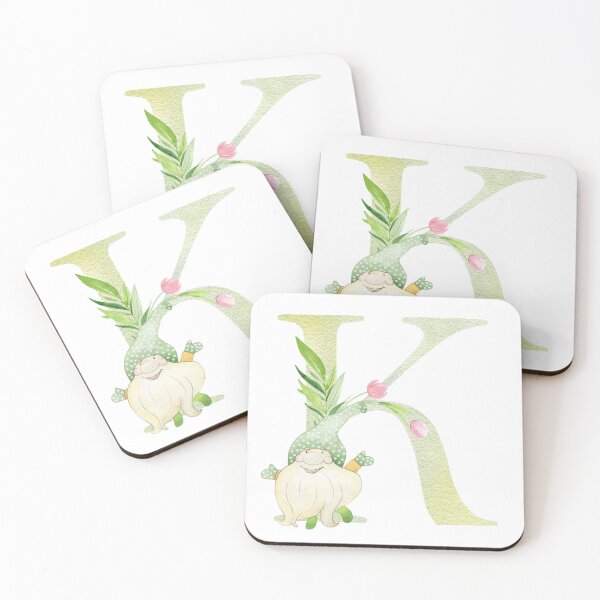 Item preview, Watercolor Spring letter K designed and sold by tapilipa.