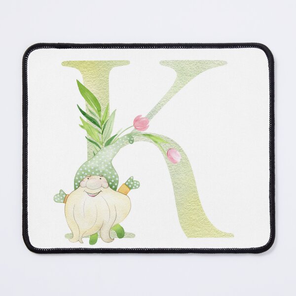 Item preview, Watercolor Spring letter K designed and sold by tapilipa.