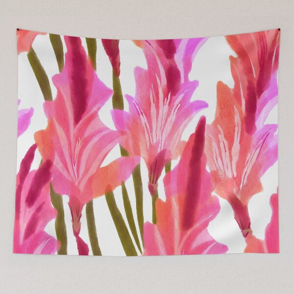 Item preview, Pink feelings Aquarel Gladiolus designed and sold by JZDezignsz.