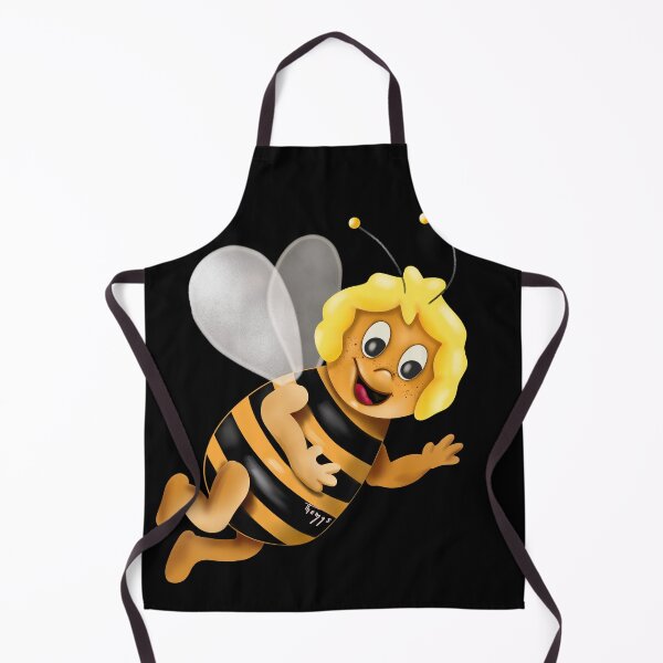 Item preview, The Maya bee - Black background designed and sold by Themys24.