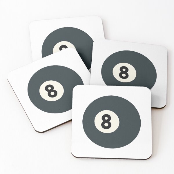 Item preview,  Billiard 8 Ball - Cartoon Style designed and sold by charlypicazo.
