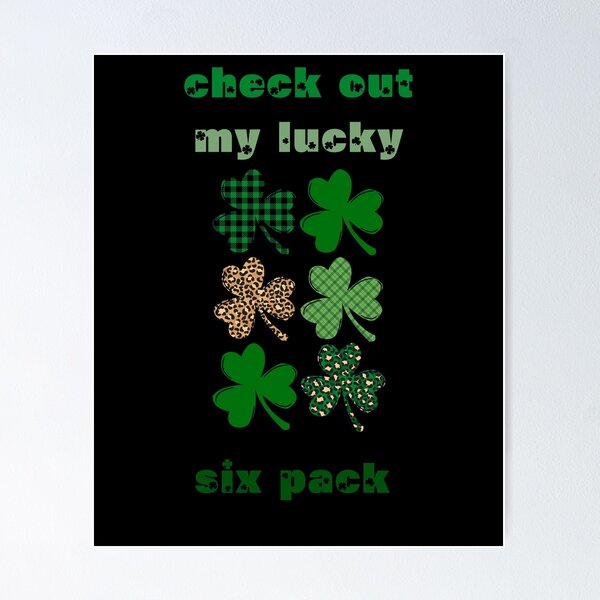 Item preview, Check out my lucky six pack designed and sold by Harmatija Studio.
