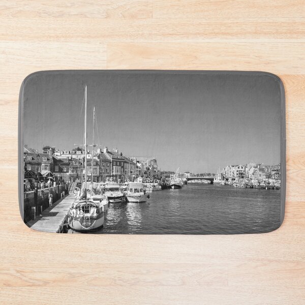 Item preview, Weymouth Harbour BW designed and sold by Alisonchambers2.