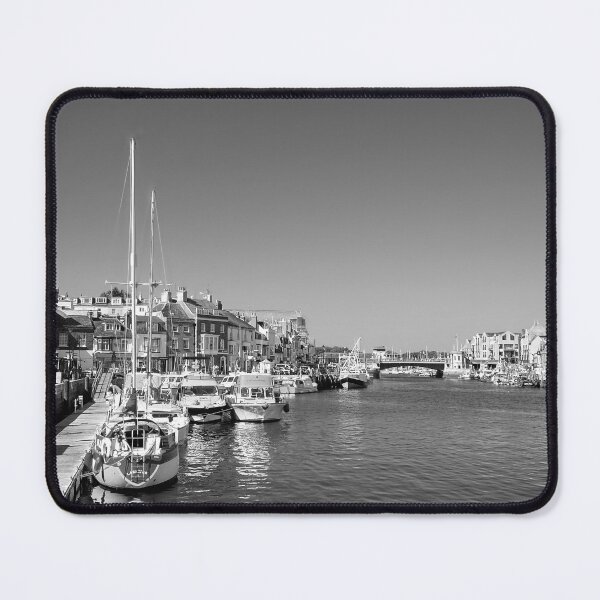Item preview, Weymouth Harbour BW designed and sold by Alisonchambers2.