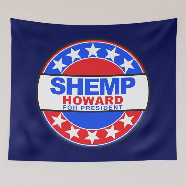 Item preview, SHEMP HOWARD For President - THREE STOOGES designed and sold by phigment-art.