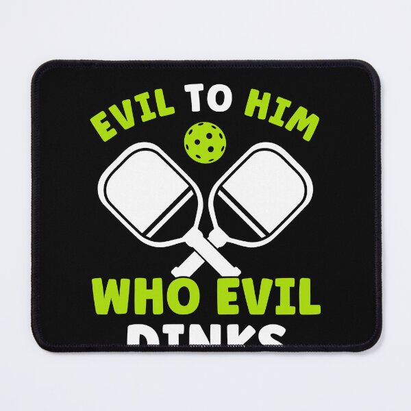 Item preview, Pickleball Player Evil To Him Pickleball Men Women T-Shirt designed and sold by BlueBerry-Pengu.