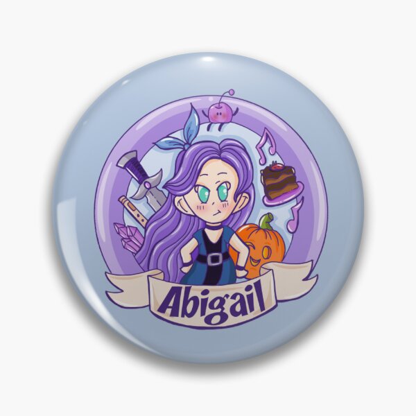 Item preview, Abigail Stardew Valley designed and sold by ThaisMelo.