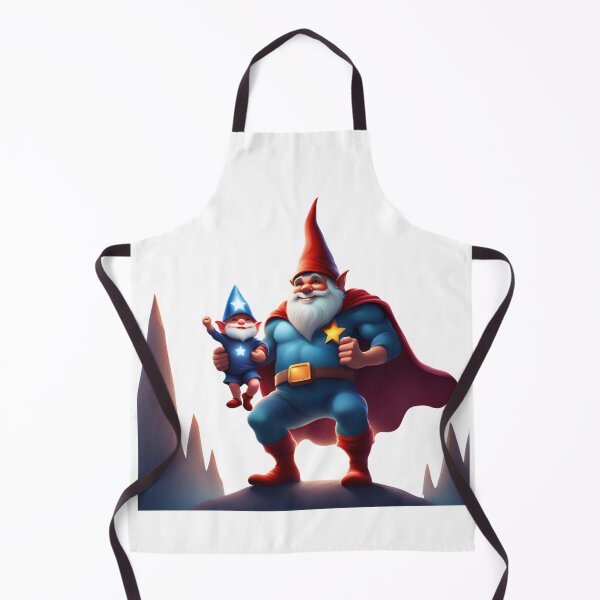 Item preview, A Father's Day Gnome as a superhero dad designed and sold by PrintCreations9.