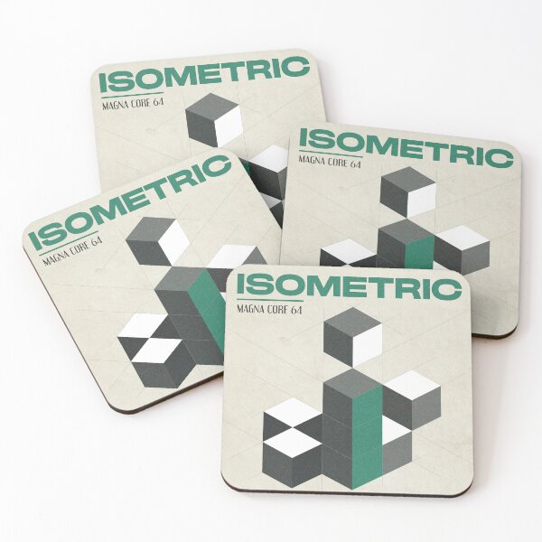 Item preview, Isometric letter "i" in Retro Constructivist Style designed and sold by NicoletaDesigns.