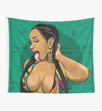 Cardi B Wall Tapestry