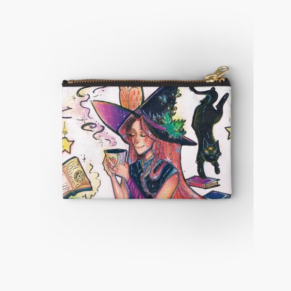 Item preview, Witch with Cats and Books designed and sold by Yasziart.