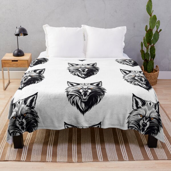 Item preview, Angry fox, black and white designed and sold by Jelena Slijepcevic.
