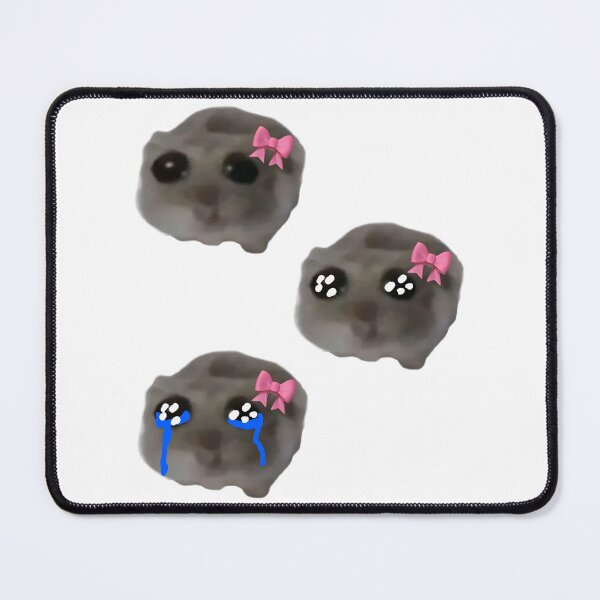 Item preview, Sad Hamster Meme designed and sold by funkyst.