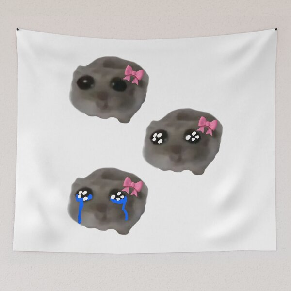Item preview, Sad Hamster Meme designed and sold by funkyst.