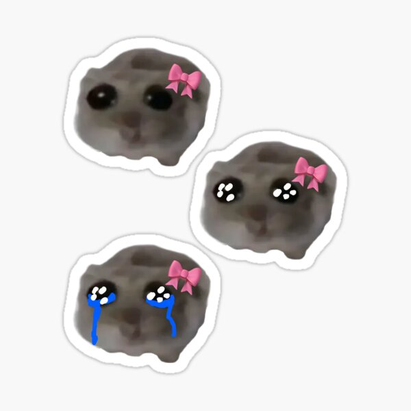 Item preview, Sad Hamster Meme designed and sold by funkyst.