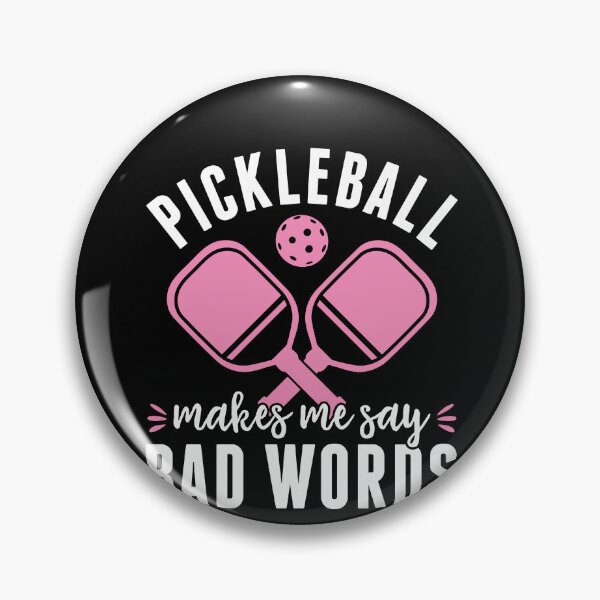 Item preview, Pickleball Player Pickleball Makes Me Say Bad Words Women designed and sold by BlueBerry-Pengu.