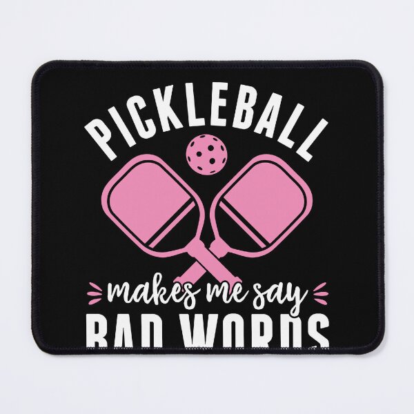 Item preview, Pickleball Player Pickleball Makes Me Say Bad Words Women designed and sold by BlueBerry-Pengu.