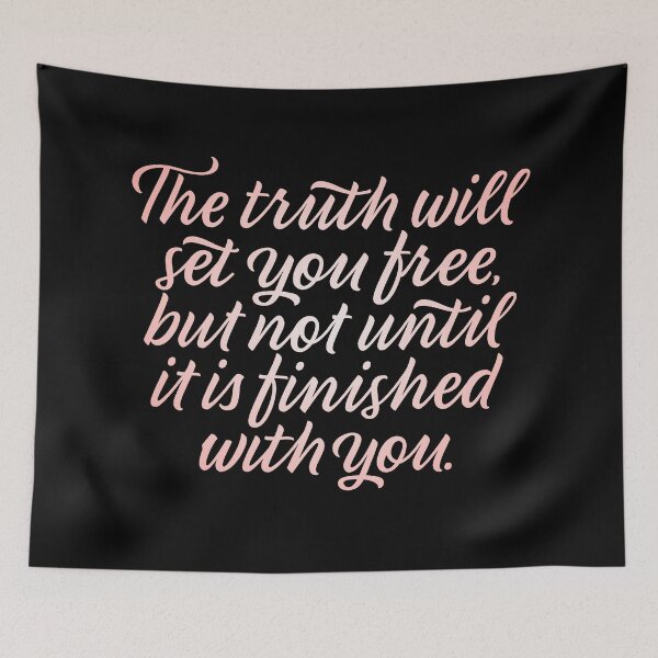 Item preview, The truth will set you free, but not until it is finished with you. v.2 designed and sold by x1brett.