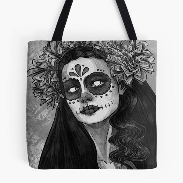Item preview, Santa Muerte designed and sold by BlackOrchidArt.