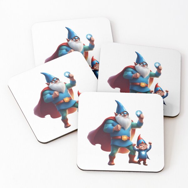Item preview, A Father's Day Gnome as a superhero dad designed and sold by PrintCreations9.