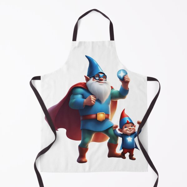 Item preview, A Father's Day Gnome as a superhero dad designed and sold by PrintCreations9.