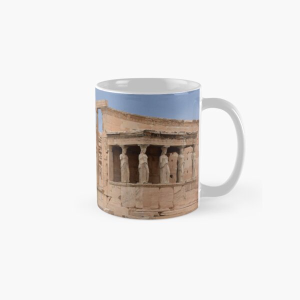 The Erechtheum at the Acropolis in Athens, Greece Classic Mug