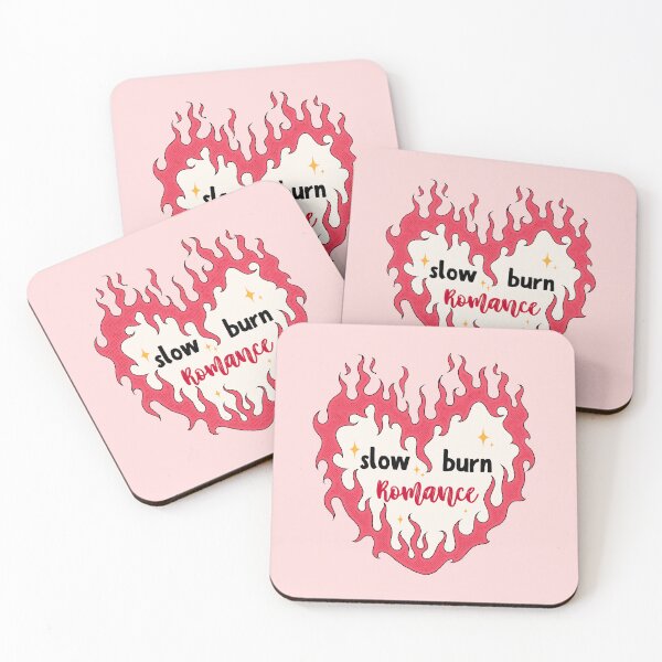 Item preview, Slow burn romance bookish trope designed and sold by Neadoodles.