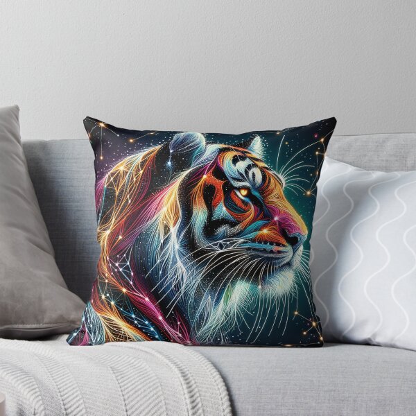 Item preview, Neon Celestial Tiger designed and sold by T-NeonSt.
