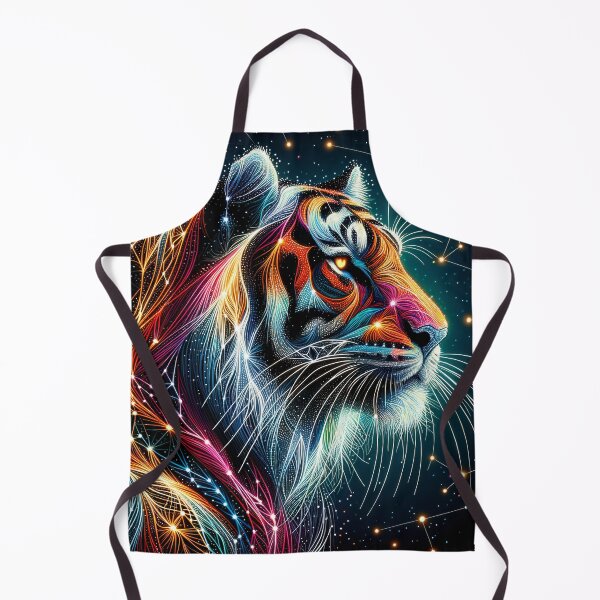 Item preview, Neon Celestial Tiger designed and sold by T-NeonSt.