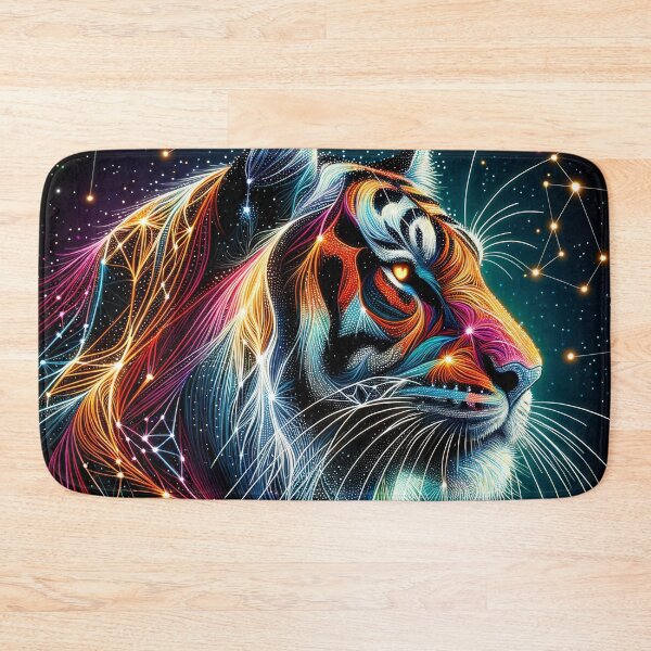 Item preview, Neon Celestial Tiger designed and sold by T-NeonSt.