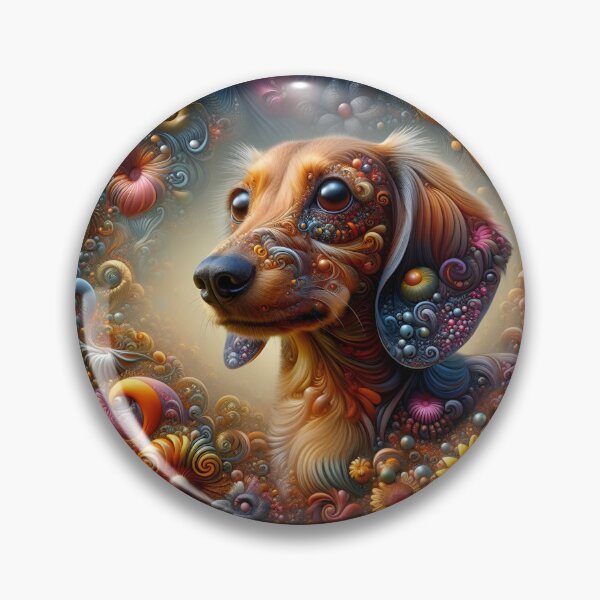 Artikelvorschau, Whimsical Dachshund Delight entworfen und verkauft von PawspectCreate.