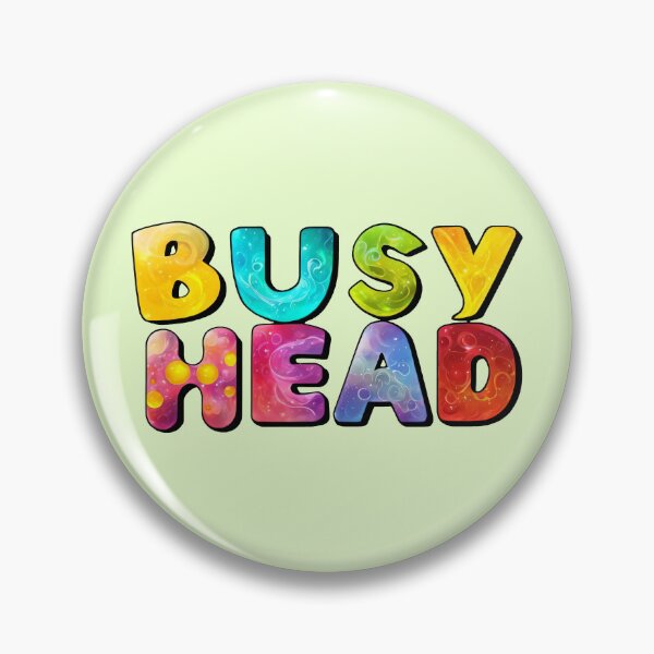 Item preview, Busy Head designed and sold by Delemore Art.