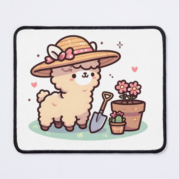 Item preview, Kawaii Alpaca: A Sunhat designed and sold by CanvasCutie.