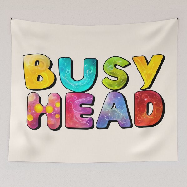 Item preview, Busy Head designed and sold by Delemore Art.