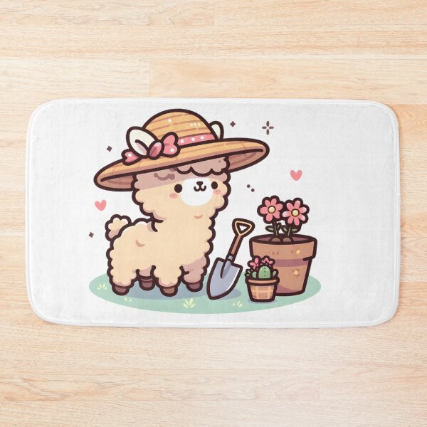 Item preview, Kawaii Alpaca: A Sunhat designed and sold by CanvasCutie.