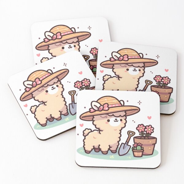 Item preview, Kawaii Alpaca: A Sunhat designed and sold by CanvasCutie.