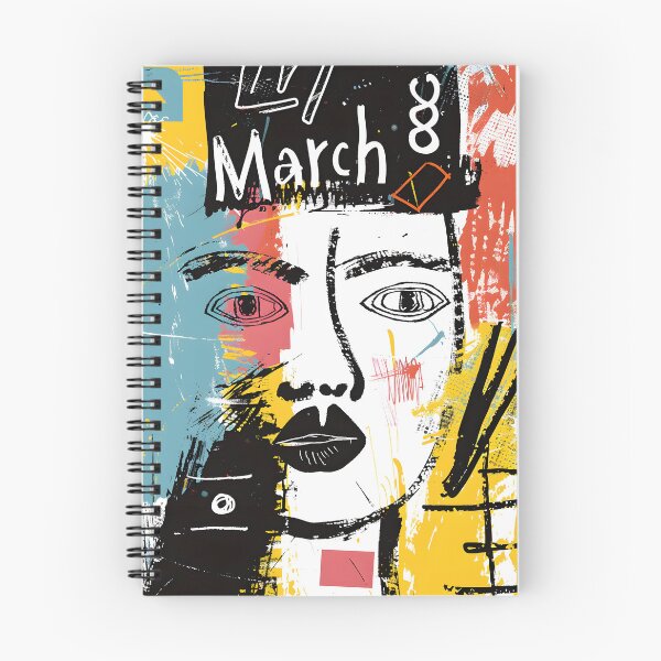 Item preview, International Women's Day Neo-Expressionist Muse- Abstract Strength and Individuality designed and sold by OlfactoART Studio.