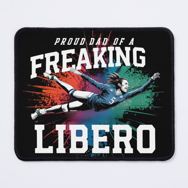 Item preview, Proud Dad Of A Freaking Awesome Libero volleyball designed and sold by najega911.