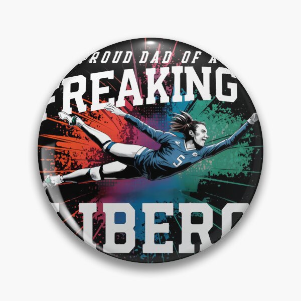 Item preview, Proud Dad Of A Freaking Awesome Libero volleyball designed and sold by najega911.