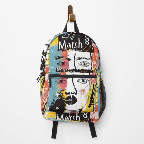 Item preview, International Women's Day Neo-Expressionist Muse- Abstract Strength and Individuality designed and sold by OlfactoART Studio.