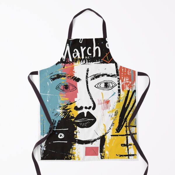Item preview, International Women's Day Neo-Expressionist Muse- Abstract Strength and Individuality designed and sold by OlfactoART Studio.