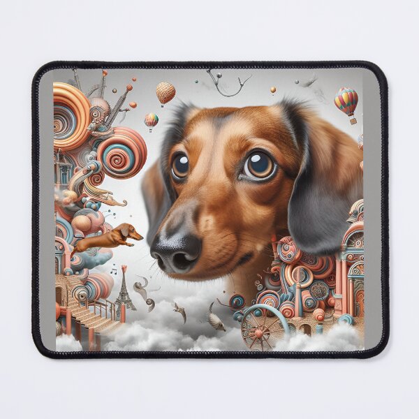 Artikelvorschau, Dachshund Fusion Art entworfen und verkauft von PawspectCreate.