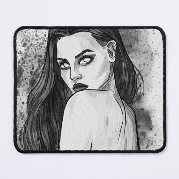 Item preview, Young woman designed and sold by BlackOrchidArt.