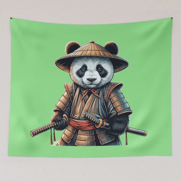 Item preview, Samurai Panda designed and sold by TaruHonu.