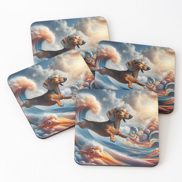 Artikelvorschau, Dreamlike Dachshund Essence entworfen und verkauft von PawspectCreate.